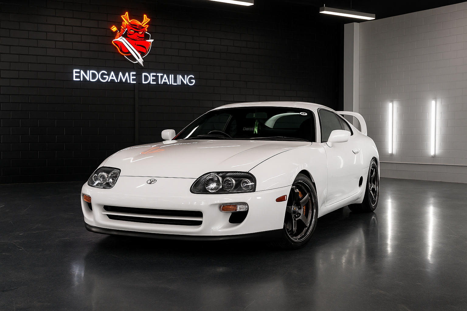 Toyota supra detailed professionally endgame car detailing sydney