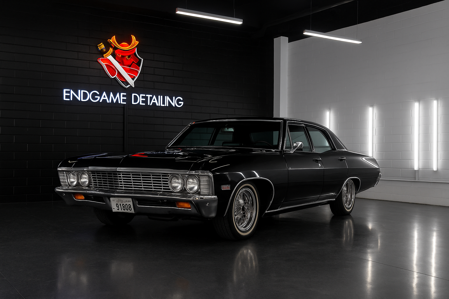 1970 Chevrolet Impala detailed professionally endgame car detailing sydney