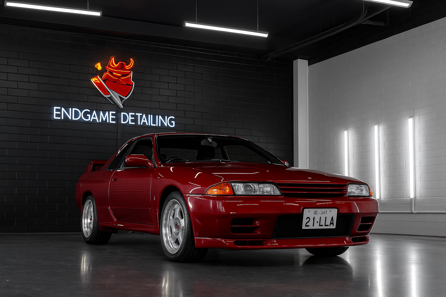 Nissan Skyline GTR R-32 detailed professionally by endgame car detailing sydney