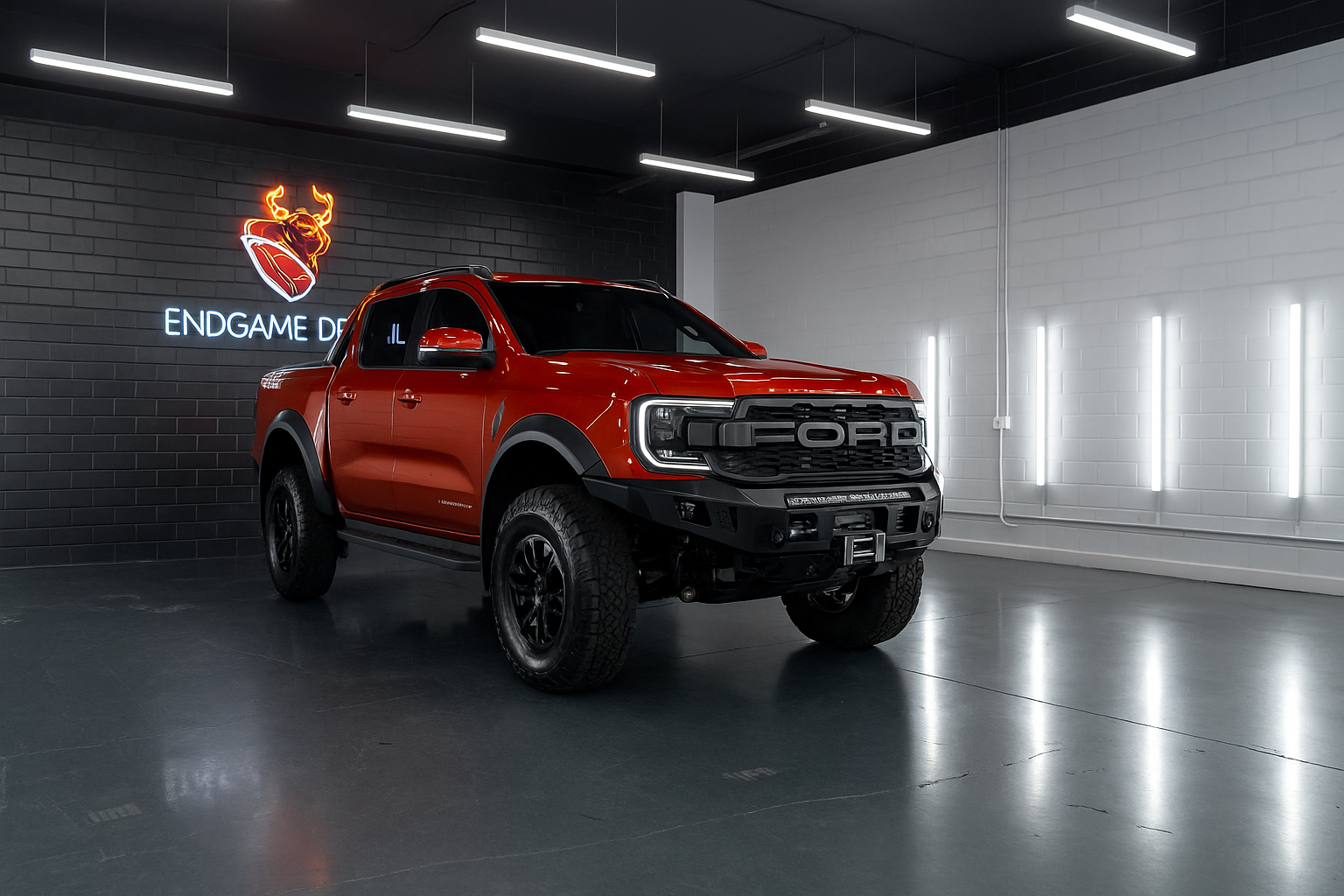 Ford Ranger Raptor professionally detailed by endgame car detailing sydney