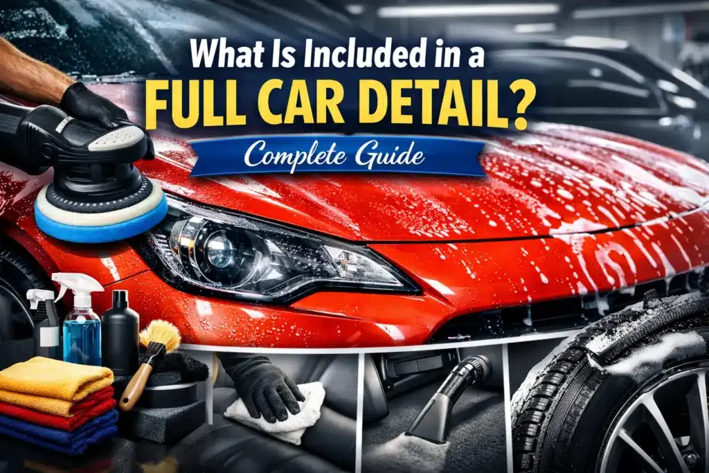 What Is Included in a Full Car Detail? Complete Guide