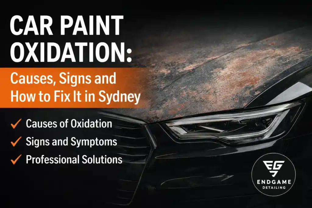 Car Paint Oxidation: Causes, Signs and How to Fix It In Sydney