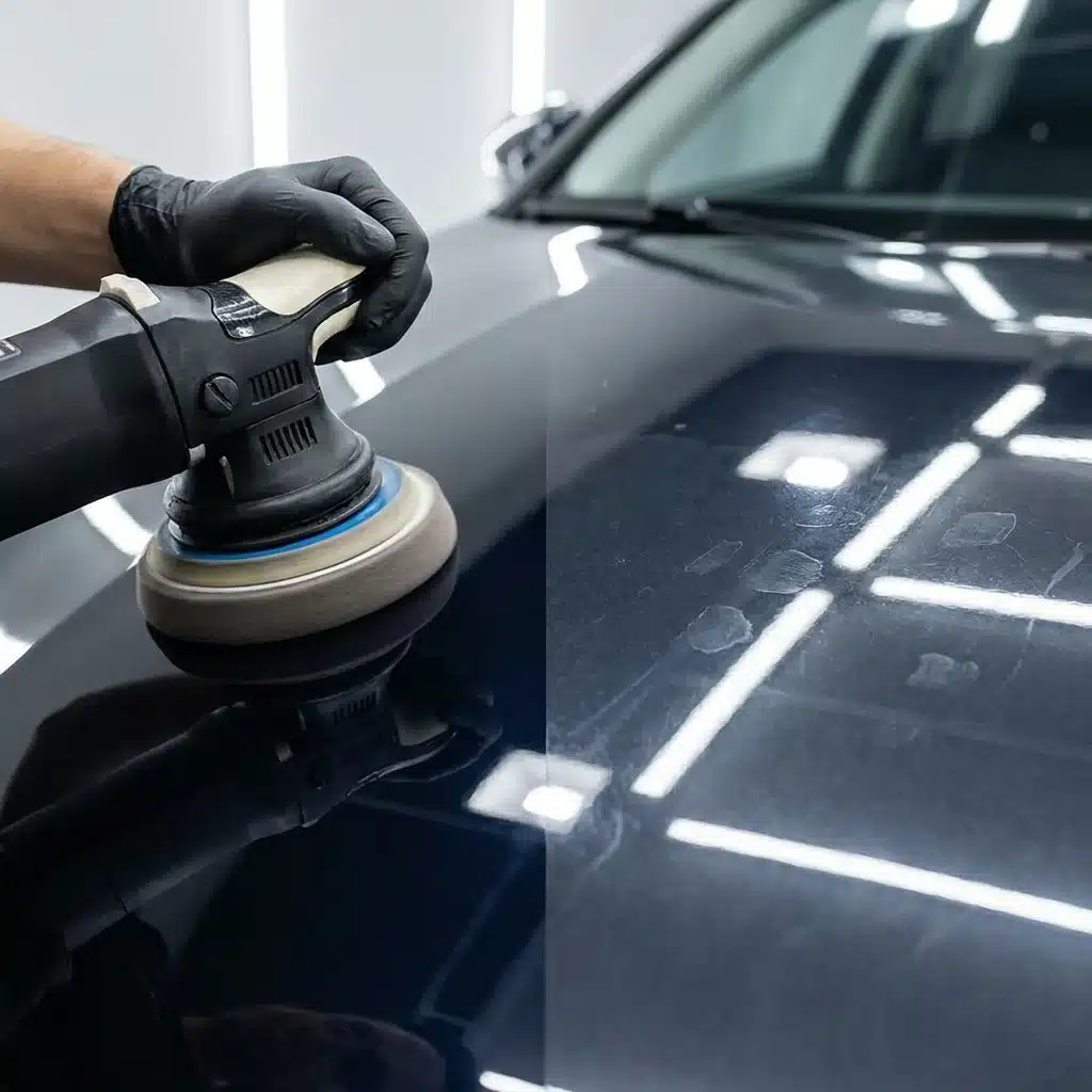 How to remove water spots from car service