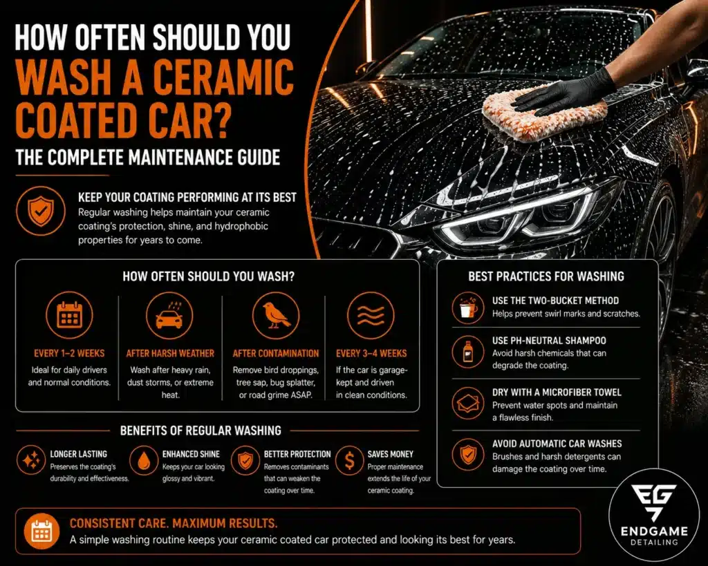 How Often Should You Wash a Ceramic Coated Car? The Complete Maintenance Guide
