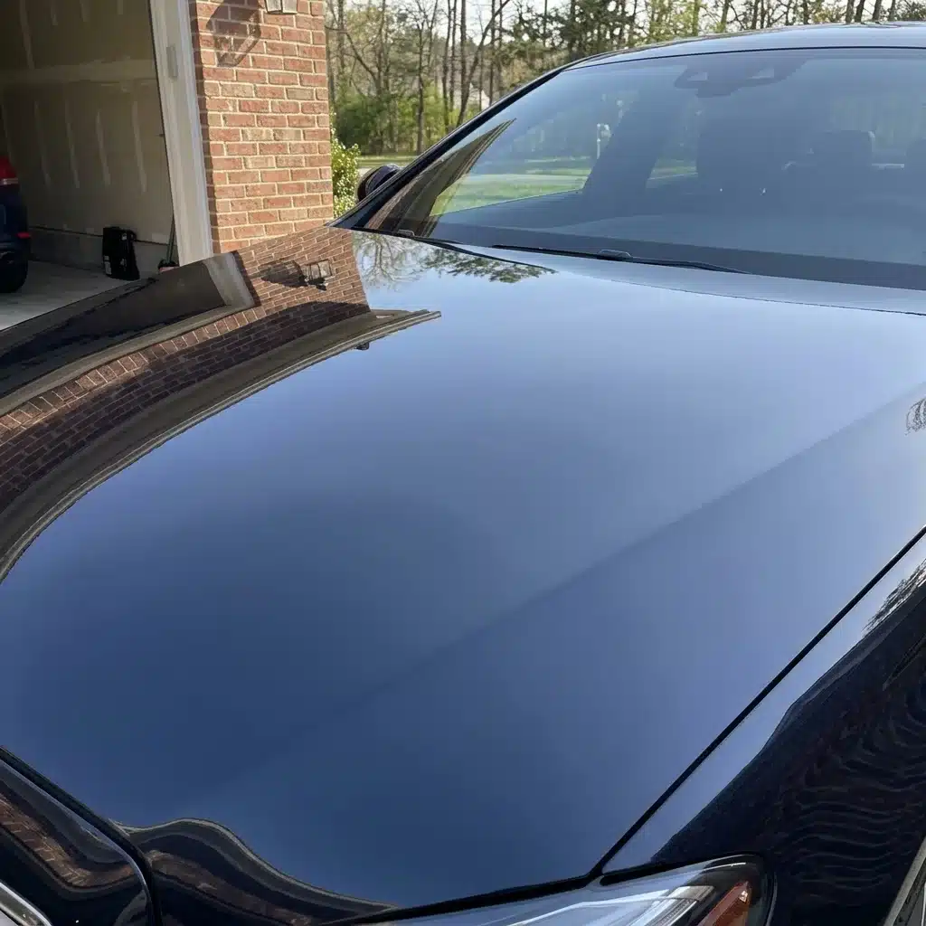 ceramic coated car