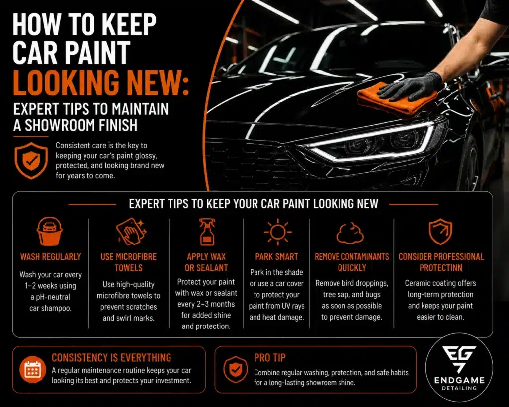 How to Keep Car Paint Looking New: Expert Tips to Maintain a Showroom Finish