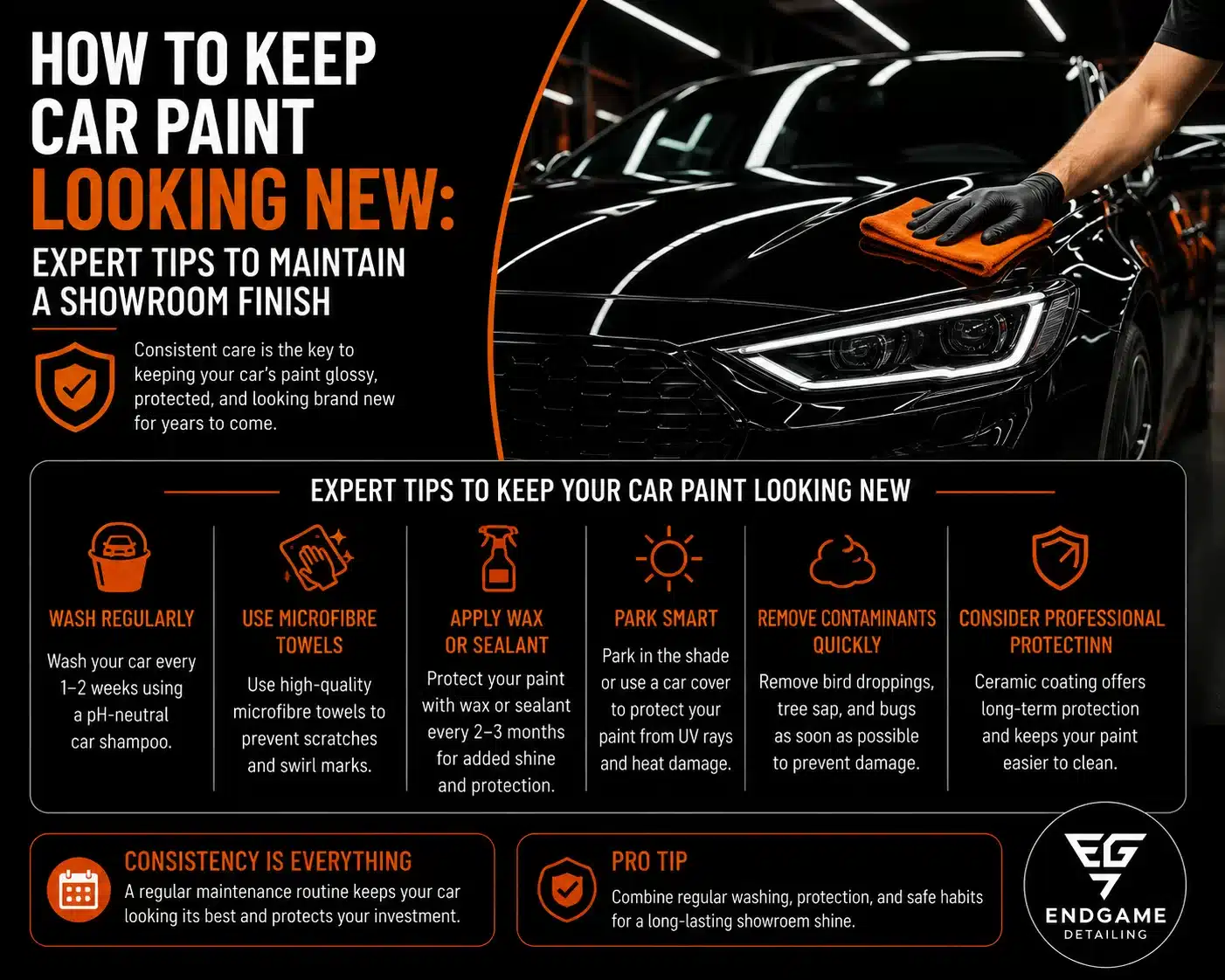 How to keep car paint looking new